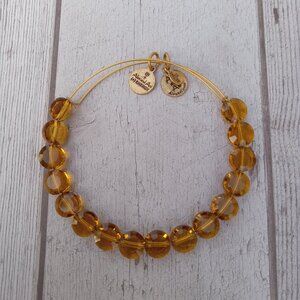 Alex and Ani Amber Bead Bracelet